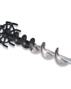 Auger w/drive f/hopper w/return feed return DR1500 V18